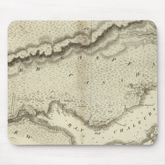 Alfombrilla De Ratón Península de Gaspe (Frente)