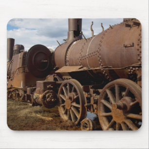 Alfombrilla De Ratón Península de Seward, Alaska, tren a en ninguna