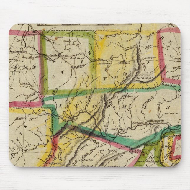 Alfombrilla De Ratón Pennsylvania 1818 Edition (Frente)