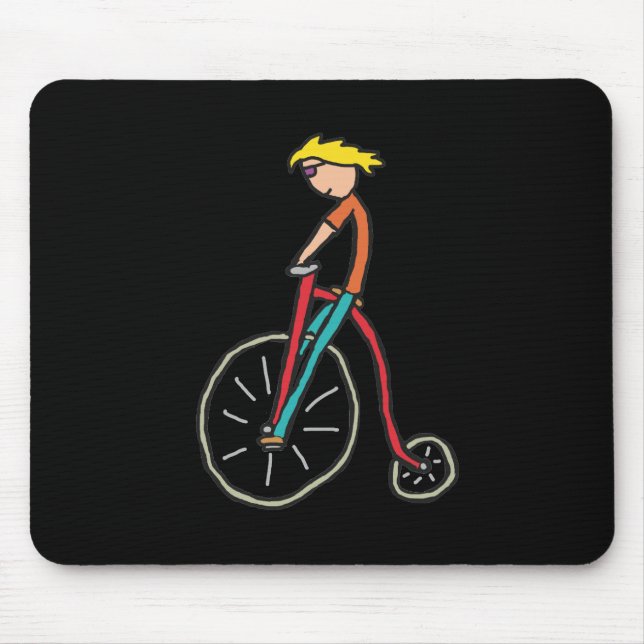 Alfombrilla De Ratón Penny Farthing (Frente)