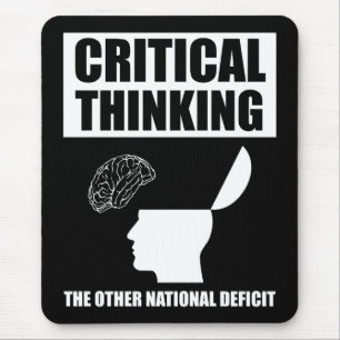 Alfombrilla De Ratón Pensamiento Crítico Del Otro Déficit Nacional