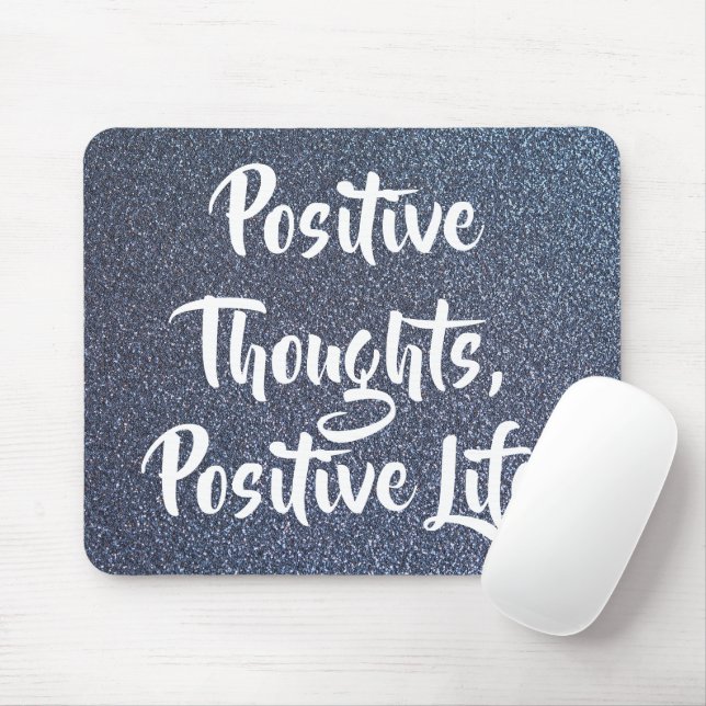 Alfombrilla De Ratón Pensamientos positivos Personalización de citas In (Con ratón)