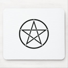 Alfombrilla De Ratón Pentáculo de Wiccan (Pentagram)