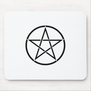 Alfombrilla De Ratón Pentáculo de Wiccan (Pentagram)