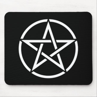 Alfombrilla De Ratón Pentagram blanco Mousepad