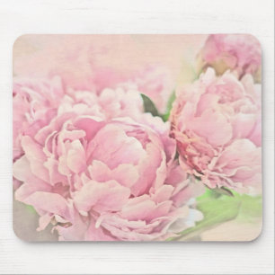 Alfombrilla De Ratón Peonies rosados