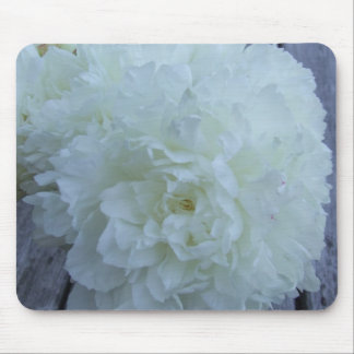 Alfombrilla De Ratón Peony blanco Mousepad
