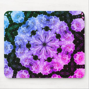 Alfombrilla De Ratón Peony teñido Resumen Arte de Flores