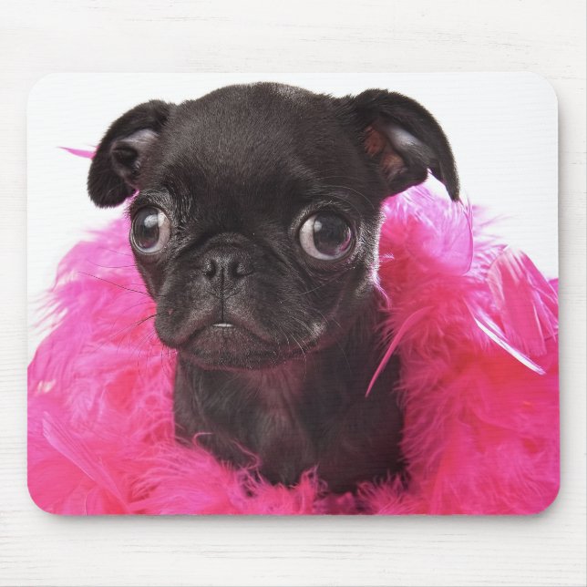 Alfombrilla De Ratón Pepita APARN SpokesPug Mousepad (Frente)