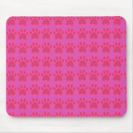 Alfombrilla De Ratón pepita de gato rosa