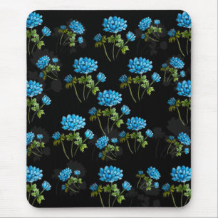 Alfombrilla De Ratón Pequeña flor acuarela ramos de almohadilla de patr