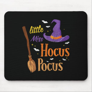 Alfombrilla De Ratón Pequeña Miss Hocuss Pocuss Halloween bruja