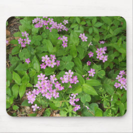 Alfombrilla De Ratón Pequeñas flores silvestres delicadas rosadas