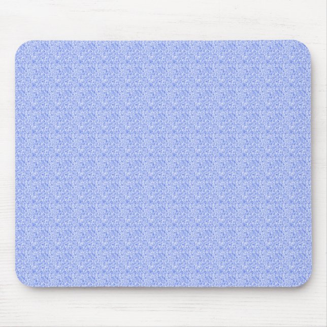 Alfombrilla De Ratón Pequeñas plazas azules (Frente)