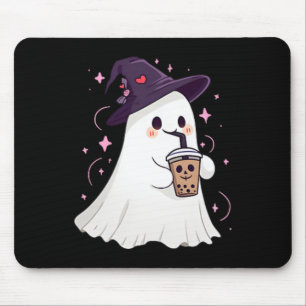 Alfombrilla De Ratón Pequeño Café De Hielo Fantasma Temporada De Fantas