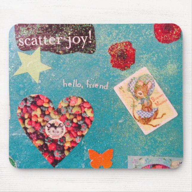 Alfombrilla De Ratón Pequeño cojín de ratón que anima dulce (Frente)