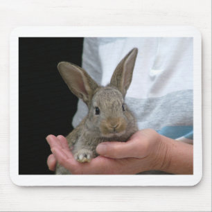 Alfombrilla De Ratón pequeño conejo dulce