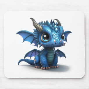 Alfombrilla De Ratón Pequeño Dragón