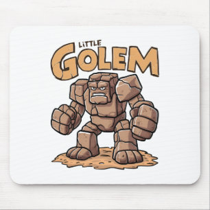 Alfombrilla De Ratón Pequeño Golem Ck Ir Al Colegio Niño Golem