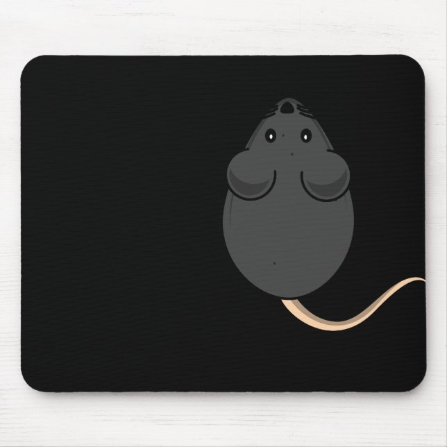 Alfombrilla De Ratón Pequeño ratón (Frente)