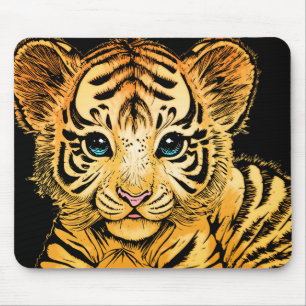 ALFOMBRILLA DE RATÓN PEQUEÑO TIGRE