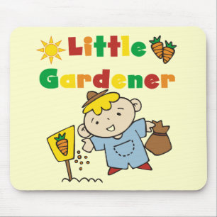 Alfombrilla De Ratón Pequeños camisetas y regalos del jardinero del