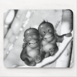 Alfombrilla De Ratón Pequeños monos