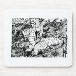 Alfombrilla De Ratón Percentum Godzilla