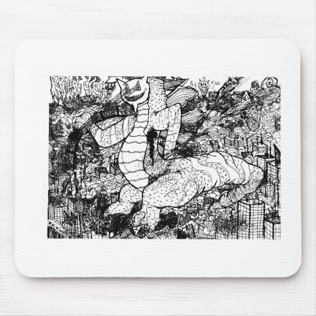 Alfombrilla De Ratón Percentum Godzilla (Frente)