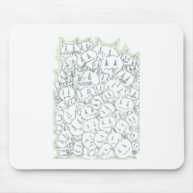 Alfombrilla De Ratón Percentum Heads (Frente)