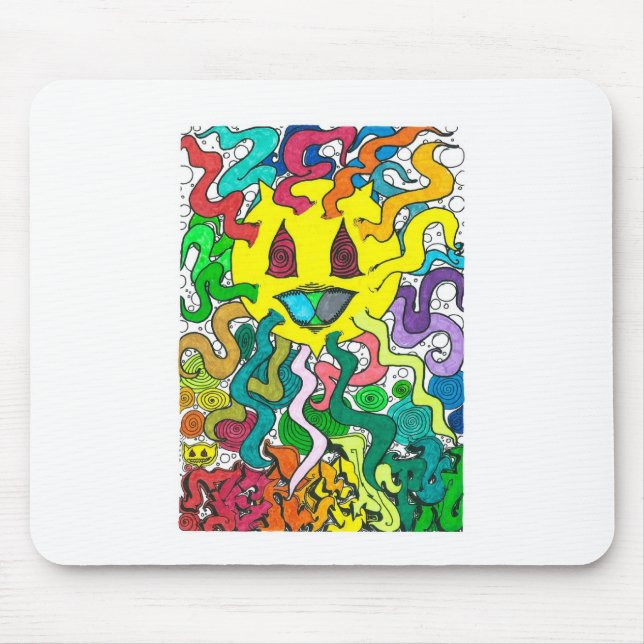 Alfombrilla De Ratón Percentum Sun - Percentum Designs (Frente)