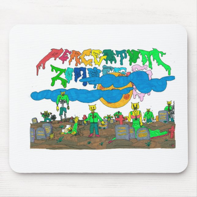 Alfombrilla De Ratón Percentum_Zombies (Frente)