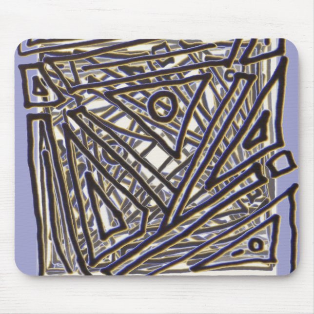 Alfombrilla De Ratón Perdido en el pensamiento (Frente)