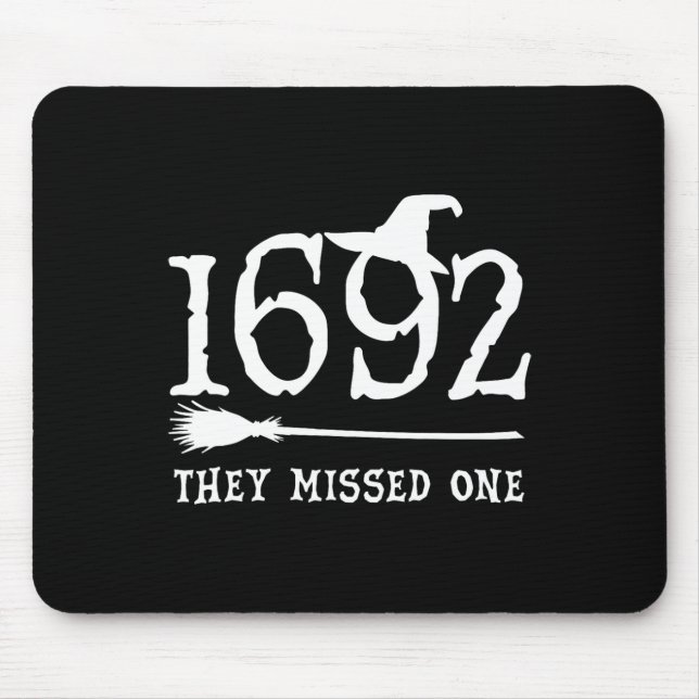 Alfombrilla De Ratón Perdieron Un Juicio De Brujas Feminista De Hallowe (Frente)