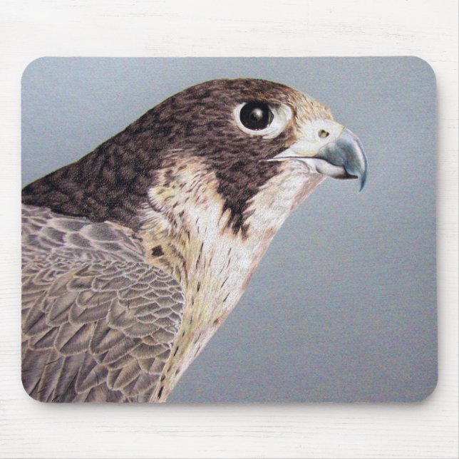 Alfombrilla De Ratón Peregrine Falcon Mousepad (Frente)