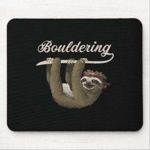 Alfombrilla De Ratón Perezoso trepador de rocas Bouldering
