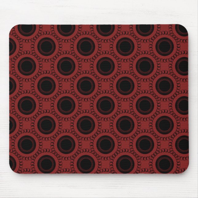 Alfombrilla De Ratón Perfectamente Swanky Mousepad, Crimson (Frente)