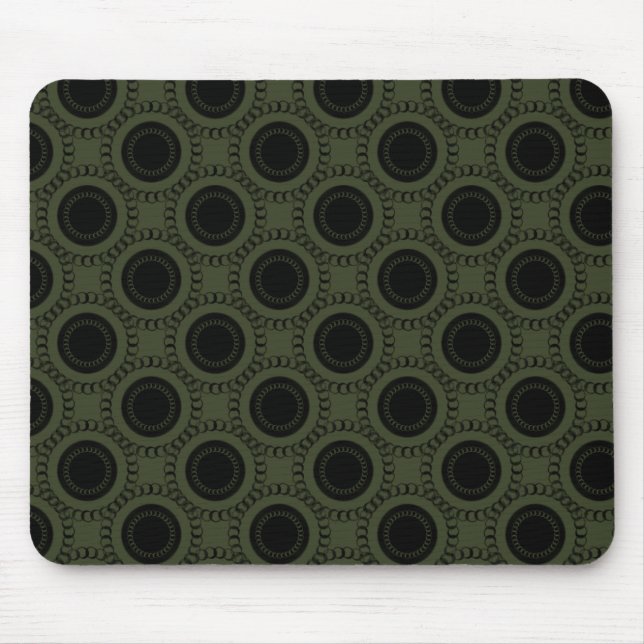 Alfombrilla De Ratón Perfectamente Swanky Mousepad, Verde (Frente)
