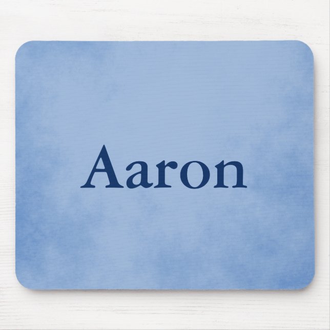 Alfombrilla De Ratón Perfecto pergamino azul (Frente)