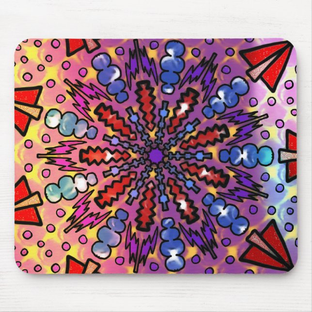 Alfombrilla De Ratón Perforado (Frente)