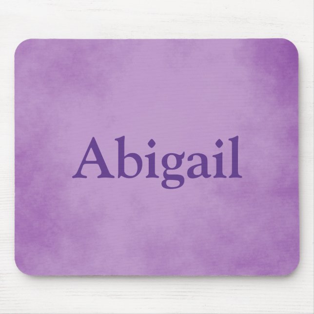 Alfombrilla De Ratón Pergamino púrpura (Frente)