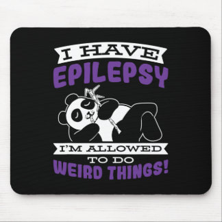 Alfombrilla De Ratón Permitido Hacer Cosas Raras Tiene Conciencia Epile