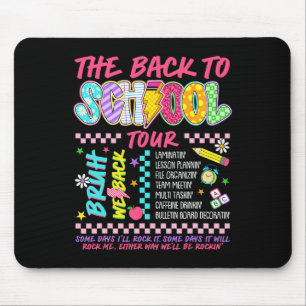 Alfombrilla De Ratón Perno Abcd Vuelta Al Cole Tour Bruh Nosotros Ba