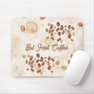 Alfombrilla De Ratón Pero Primero, Café
