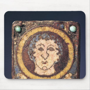 Alfombrilla De Ratón Peroné con la cara de un hombre joven
