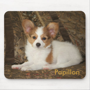 Alfombrilla De Ratón Perrito Mousepad de Papillon