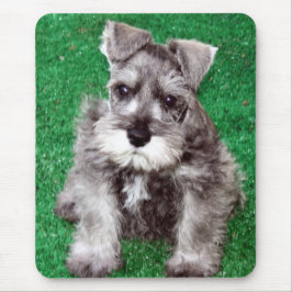 Alfombrilla De Ratón Perrito Mousepad del Schnauzer miniatura