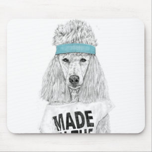 Alfombrilla De Ratón perro 80s