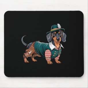 Alfombrilla De Ratón Perro alemán Dachshund Bavarian Weiner Sausage _5