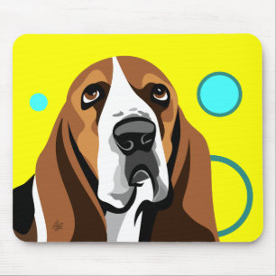 Alfombrilla De Ratón Perro Basset Hound
